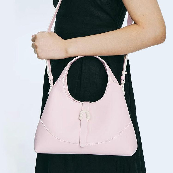 Mini Triangle Leather Bag - EnchantéCarry