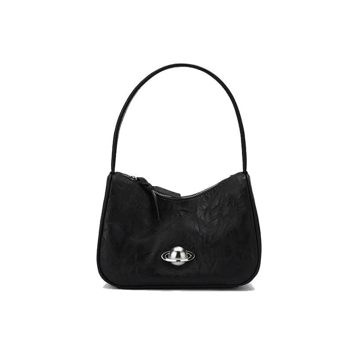 Niche Shoulder Leather Bag - EnchantéCarry