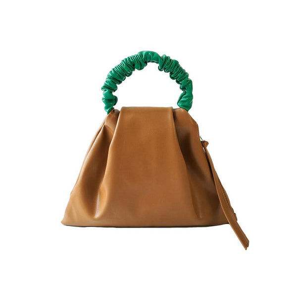 Pleated Triangle Bag - EnchantéCarry