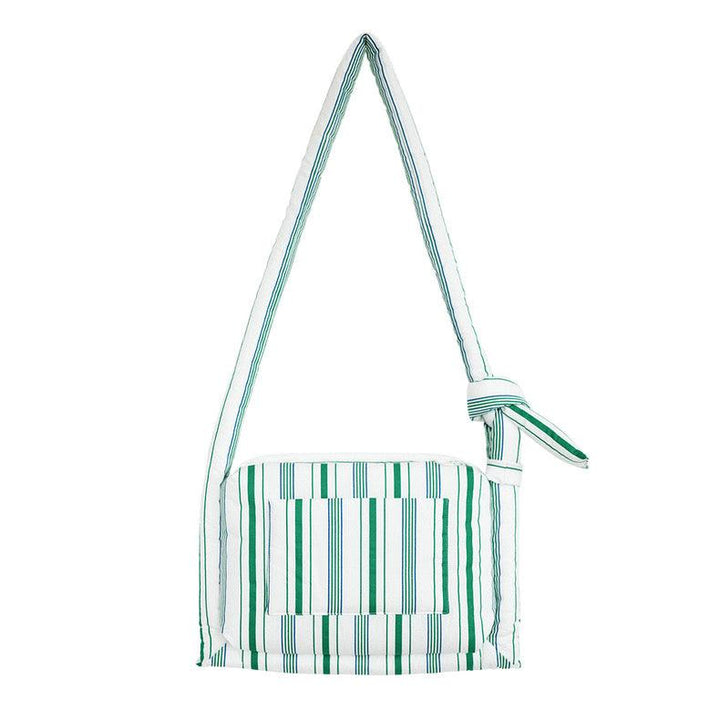 Striped Fabric Bag - EnchantéCarry